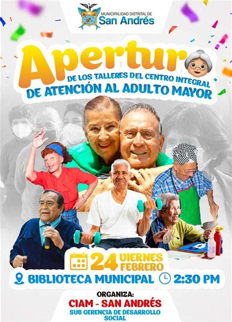 Apertura De Los Talleres Del Centro Integral De Atencion Al Adulto