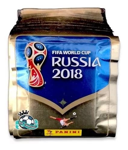 50 Sobres Dorados Del Álbum Rusia 2018 250 Estampas Panini Meses