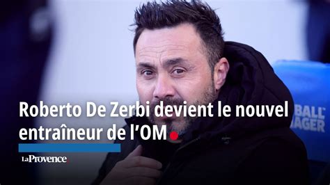 Vidéo Roberto De Zerbi devient le nouvel entraîneur de lOM