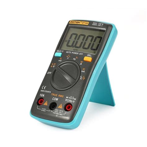 Tnj Zotek Counts Digital Multimeter With Temperature Zt