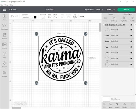 It S Called Karma And It S Pronounced Haha Fuck You Etsy