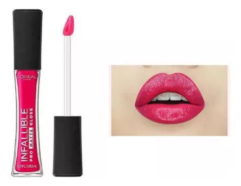 Labial Loréal Pro Matte Gloss Tono 306 Aphrodite Kiss Cuotas Sin Interés