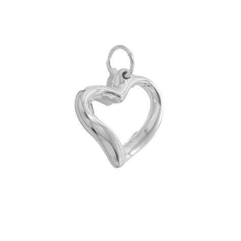 D Dije Plata Inflado Corazon Liso Royal Mayorista