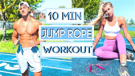 10 Min Beginner Jump Rope Workout Youtube