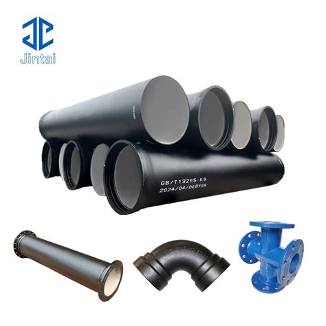 ISO 2531 En545 En598 Cement Lined T Type Ductile Iron Pipe Tuberia