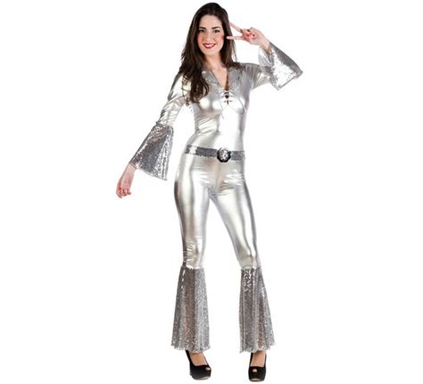 Diva Costume Disco D Argento Per Le Donne