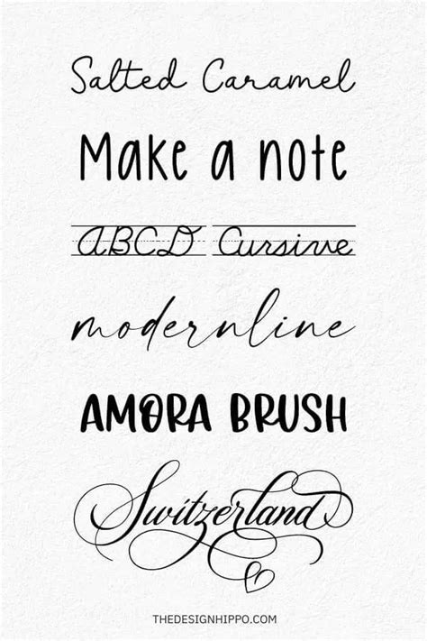 27 Best Handwriting Fonts for a Real Handwritten Look