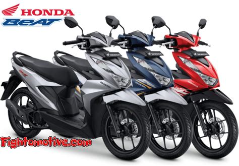 Warna Honda Beat Tipe Cbs Dan Cbs Iss Fightomotive