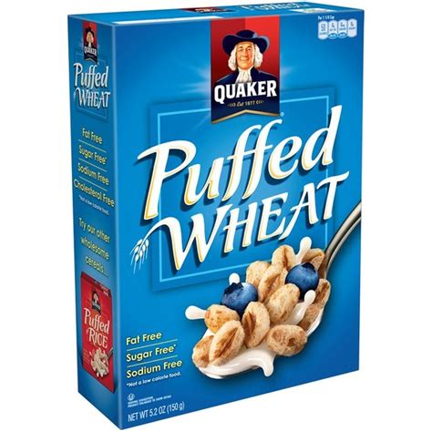 Quaker Puffed Wheat Regular Cereal 52 Oz Instacart