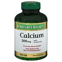 Nature S Bounty Calcium 500mg With Vitamin D3 Tablets Walgreens