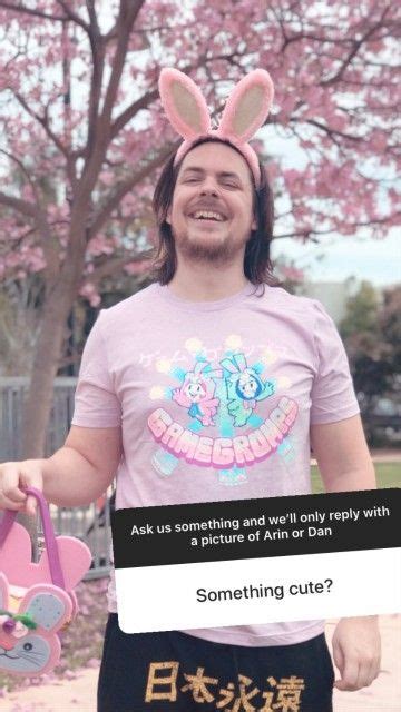 Arin Hanson Cutest Bunny Ever 😍🥰 Cutest Bunny Ever Game Grumps Cute Bunny