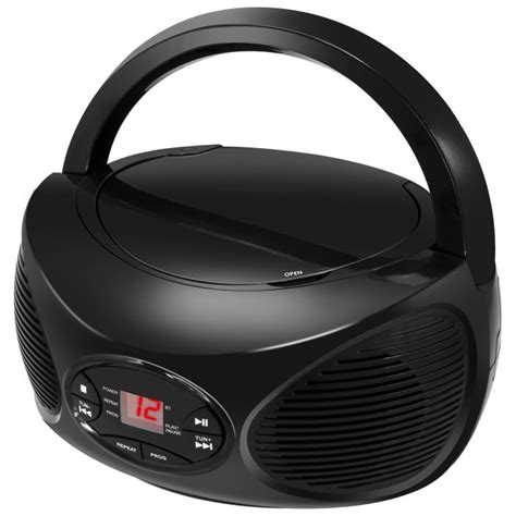 Gpx Cd Fm Radio And Wireless Boombox Bcb119b