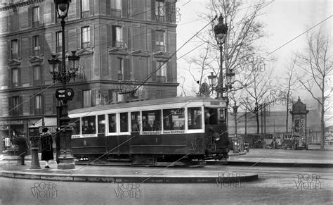 Parisian Tram Around 1930