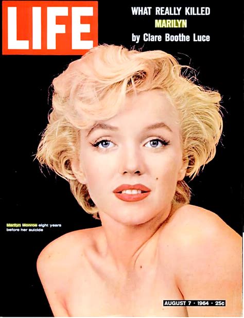 Marilyn Monroe Life Magazine Covers Marilyn Monroe Life Life Cover