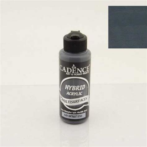 Cadence Hybrid Multisurface Akrilik Boya 120 ml H 091 ANTRASİT SİYAH