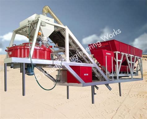 Mobile And Stationary Concrete Batch Mixing Plants