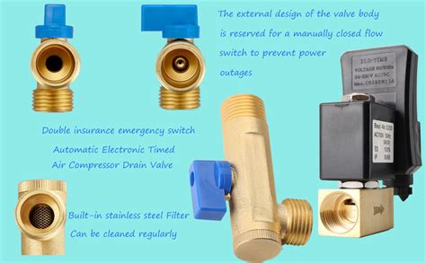 Ecutee Automatic Timed Condensate Drain Valve Pack Ecutee Ac V