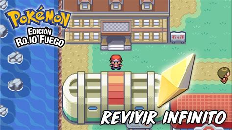 COMO TENER REVIVIR Y MAXIMO REVIVIR INFINITO EN POKEMON ROJO FUEGO Y