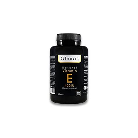 Zenement Vitamine E Naturel 400 Ui D Alpha Tocophérol 200caps