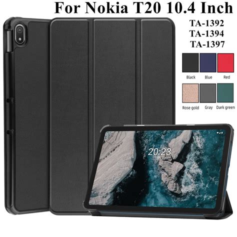 Capa De Celular Protetora Flip Magnético E Suporte Para Nokia T20