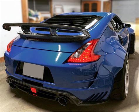 EPR Carbon Fiber VRS Style Rear Spoiler Wing for Nissan 370Z Z34 Fairl – Carbon Showroom