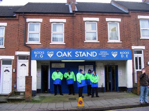 To enter the away end at Luton F.C you are required to walk through ...