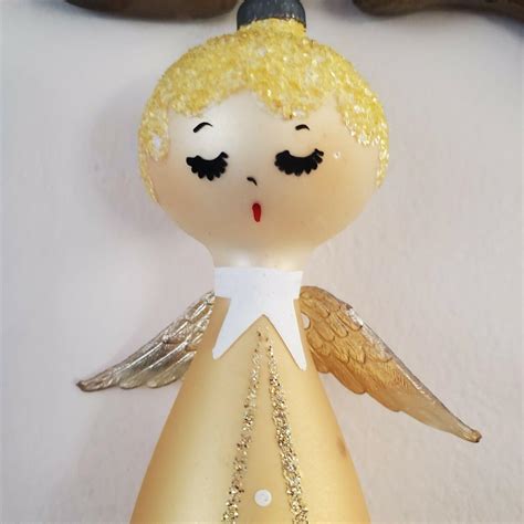 Vintage De Carlini Made In Italy Angel Ornament 3769787873