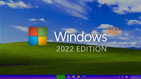 Windows Xp 2022 Edition Concept Youtube