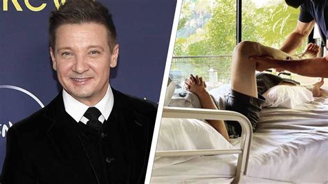 Jeremy Renner Broke More Than 30 Bones In Snowplow Accident Shares Pic