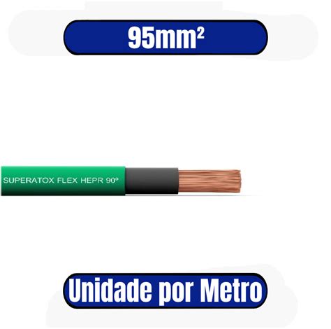 Cabo Flex Vel Hepr Mm Verde Cobrecom Valor Referente Ao Metro