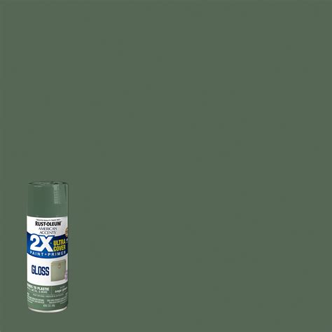 Sage Green Rust Oleum American Accents 2x Ultra Cover Gloss Spray