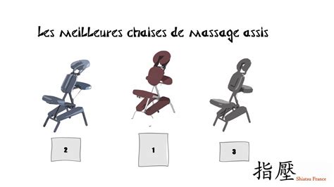 Les Meilleures Chaises De Massage Assis Shiatsu France