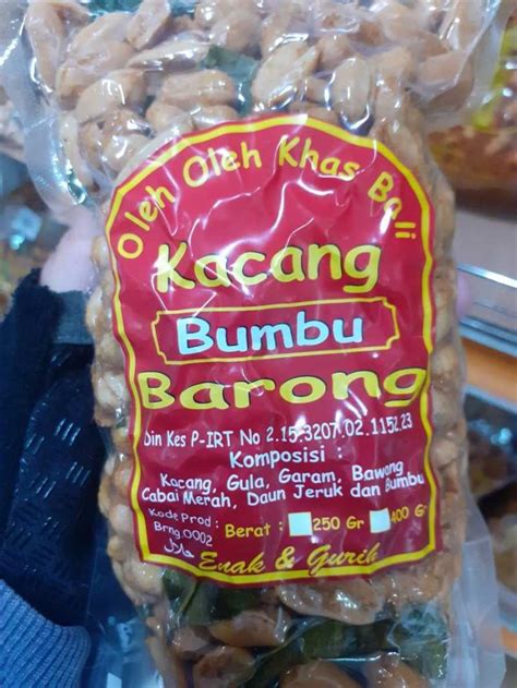 Jual Kacang Kapri Barong Original Bumbu Bali Asli Khas Bali Gr