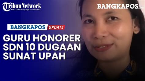 Seorang Guru Honorer Sdn Malaka Jaya Ungkap Kronologi Permasalahan