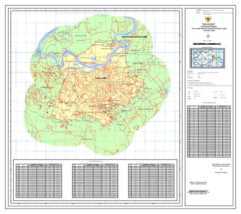 Peta Permendagri Nomor 88 Tahun 2017 Kota Jambi Kab Muaro Jambi Pdf