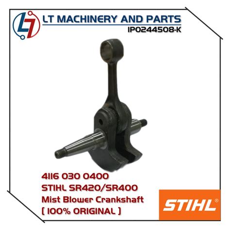 Original Stihl Sr Mist Blower Crankshaft Shopee Malaysia