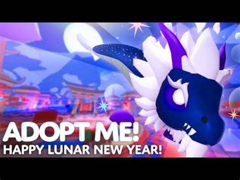 Adopt Me Lunar Update Midnight Dragon Giveaway Youtube