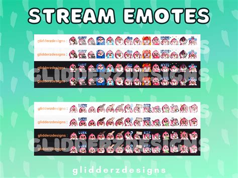 Pink Penguin Twitch Emote JUMBO Pack 1 20 Pink Penguin Etsy