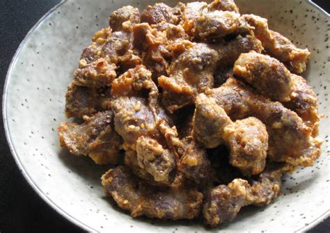 Kara Age Fried Chicken Gizzards Recipe By Hiroko Liston Cookpad