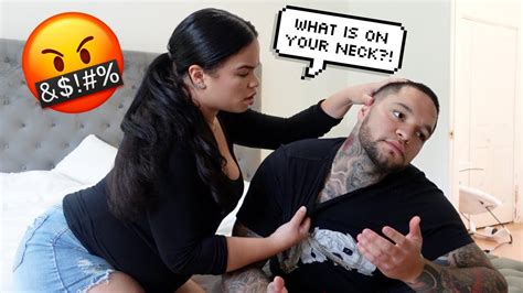 Hickey Prank On Girlfriend She Leaves Me Youtube