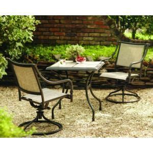 Hampton Bay Andrews Piece Patio Bistro Set T F U Q R The Home