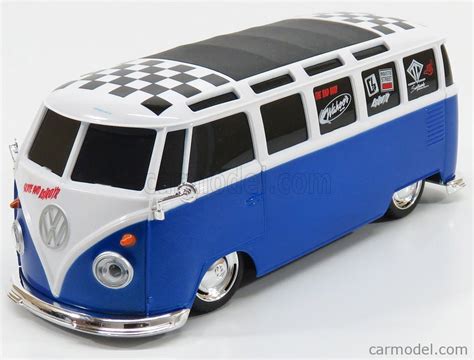 Maisto Rc Echelle Volkswagen T Samba Blue White