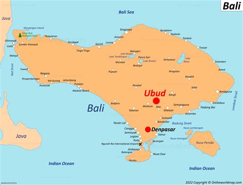 Ubud Map Bali Indonesia Discover Ubud With Detailed Maps