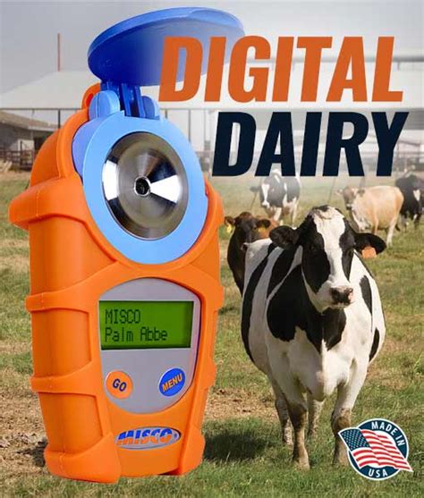 Digital Dairy Refractometer Colostrum Serum Total Protein Milk