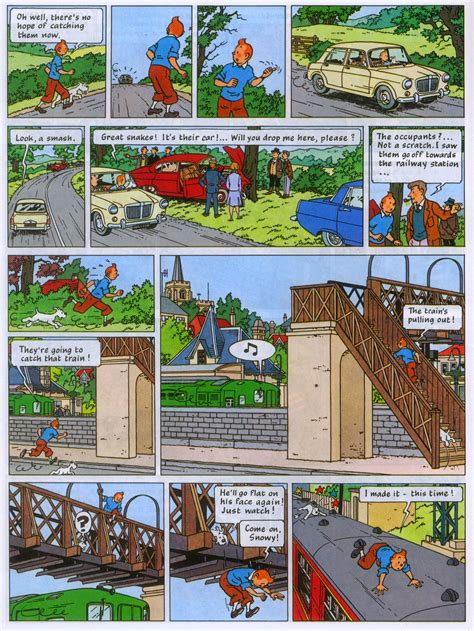 Tintin Comics Tintin And The Black Island Wow The Comics So Much