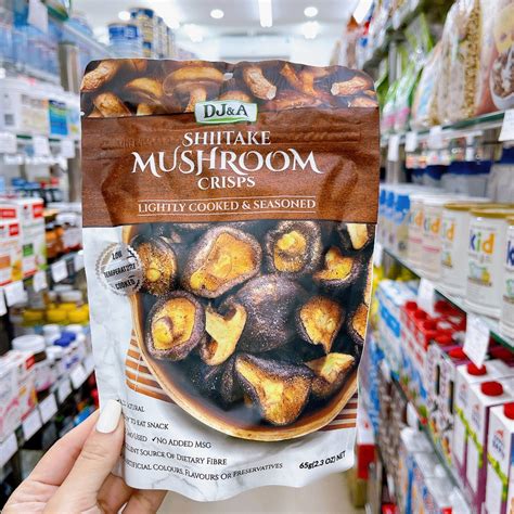 Shiitake Mushroom Crushroom Crisps Crispy Dried Mushroom Traditional