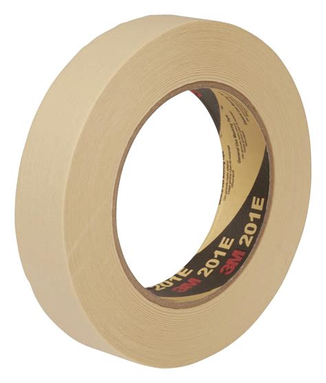 201E 24MM 3m Masking Tape Crepe Paper Cream