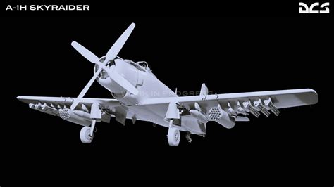 Dcs Announces A 1h Skyraider Fselite