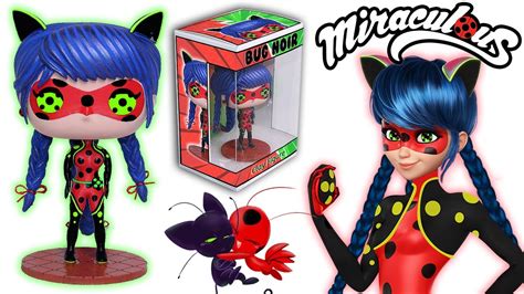 100 Diy Fanmade How To Make A Bugnoir Funko Pop Of Miraculous Ladybug