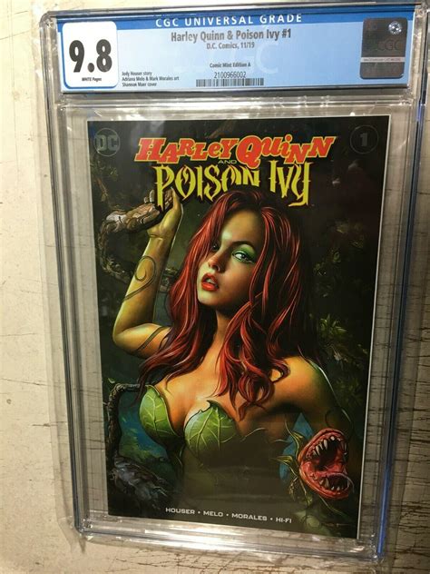 Harley Quinn And Poison Ivy 1 Shannon Maer Variant Comic Mint Edition A Cgc 9 8 3773753523